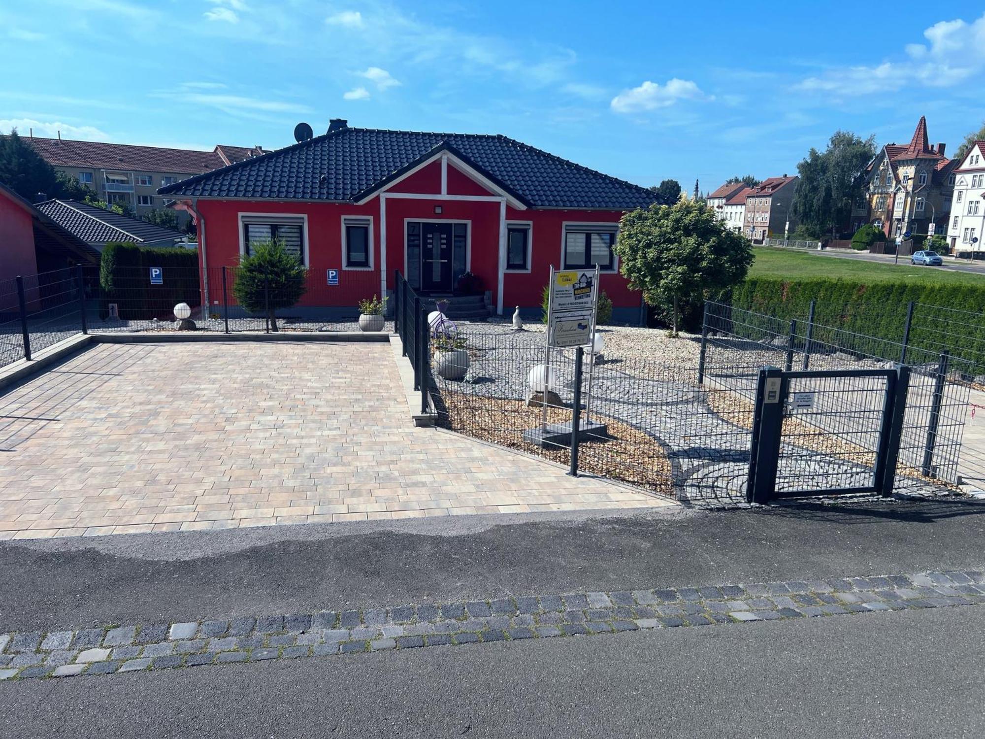 Ferienhaus Luebke, Gartenblick Muehlhausen  Exterior photo
